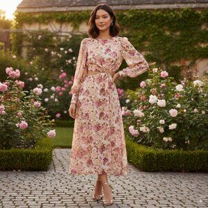 en saison brown taupe lavender charleigh maxi dress Prom Fitted Long Corset Sequin Formal Dress LaDivine S534 – The Dress Outlet main image 0
